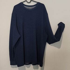 Men's Navy Crew Neck Sweater